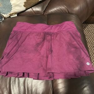 Iululemon tennis skirt